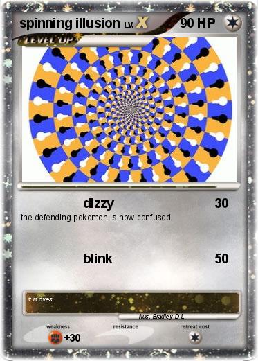 Pokemon spinning illusion