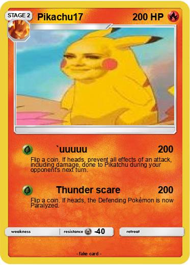 Pokemon Pikachu17