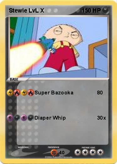 Pokemon Stewie LvL X