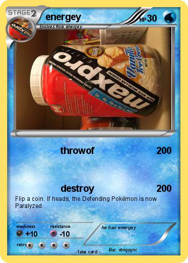 Pokemon energey