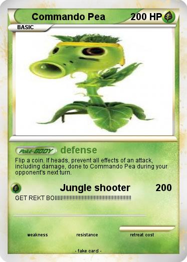 Pokemon Commando Pea