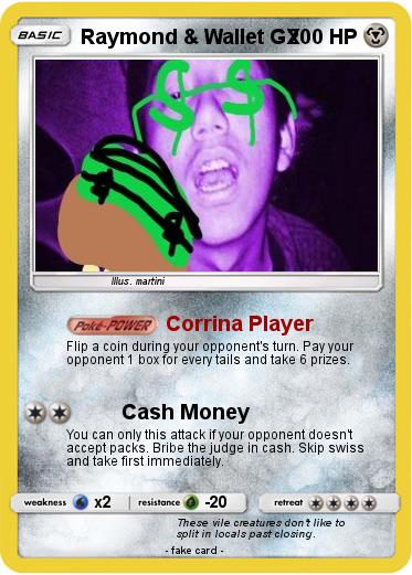 Pokemon Raymond & Wallet GX