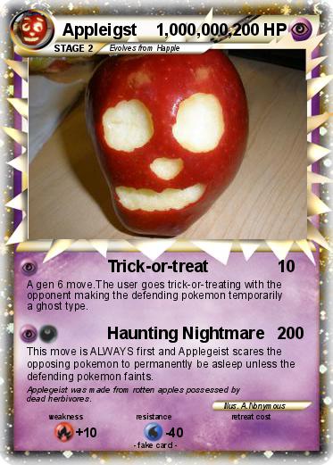 Pokemon Appleigst    1,000,000,