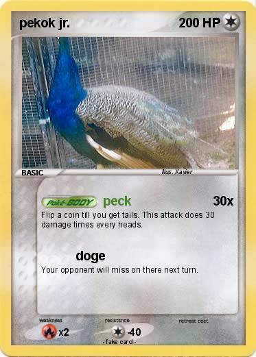 Pokemon pekok jr.