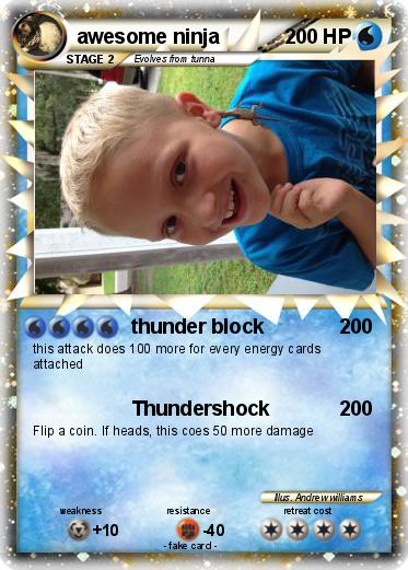 Pokemon awesome ninja