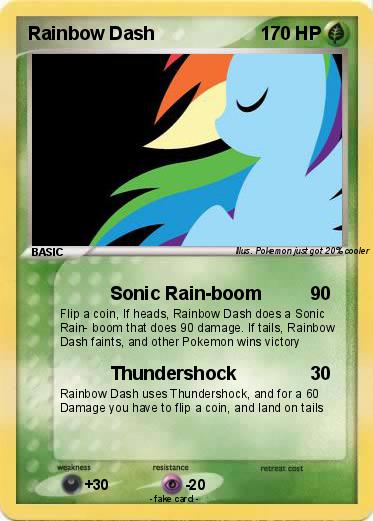 Pokemon Rainbow Dash
