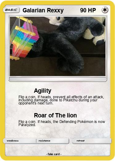 Pokemon Galarian Rexxy