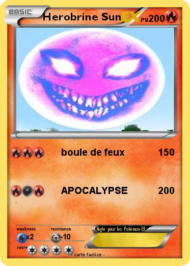 Pokemon Herobrine Sun