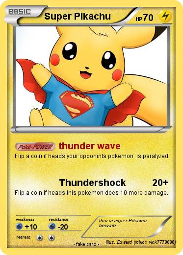 Pokemon Super Pikachu