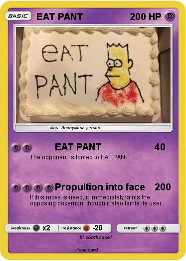 Pokemon EAT PANT