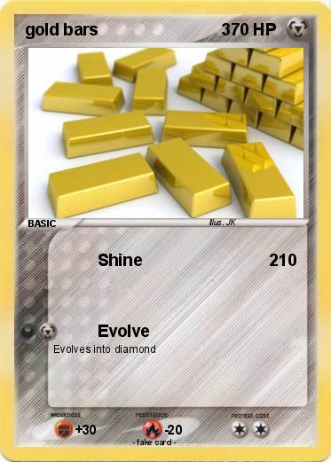 Pokemon gold bars                           3