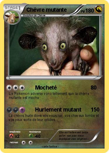 Pokemon Chèvre mutante