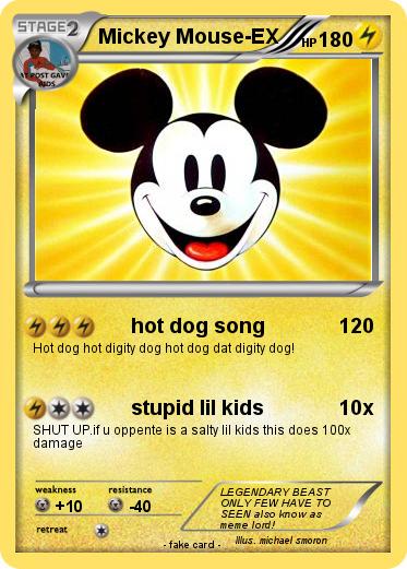 Pokemon Mickey Mouse-EX