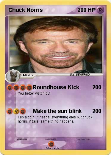 Pokemon Chuck Norris