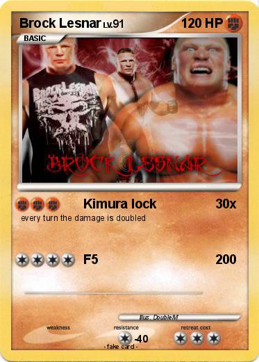 Pokemon Brock Lesnar