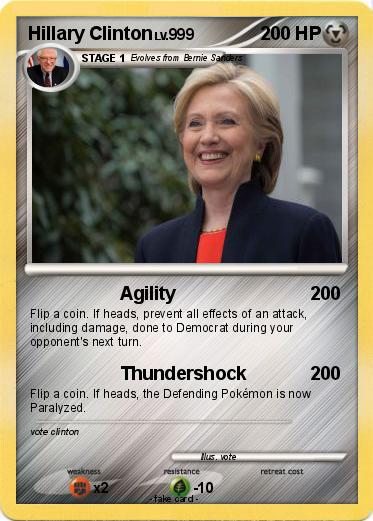 Pokemon Hillary Clinton