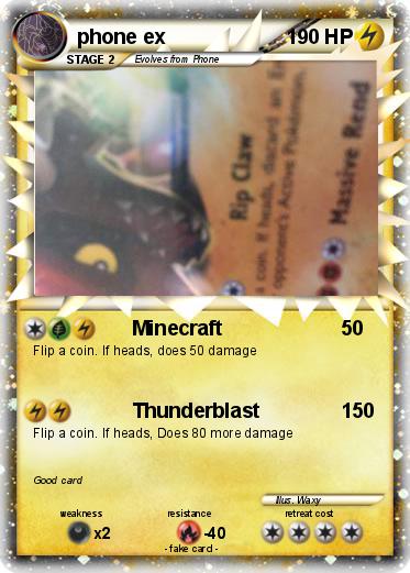 Pokemon phone ex