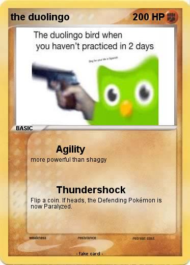 Pokemon the duolingo