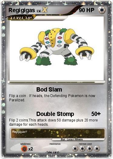 Pokemon Regigigas