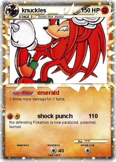 Pokemon knuckles
