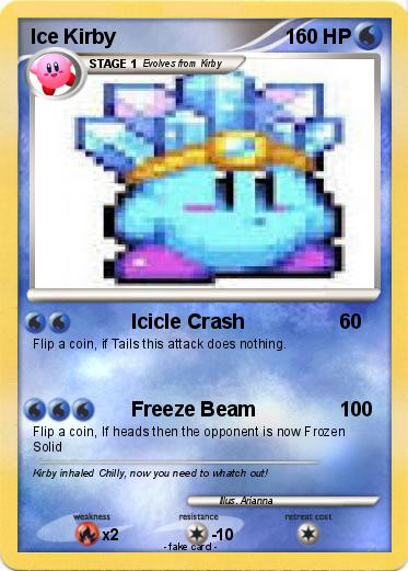 Pokemon Ice Kirby