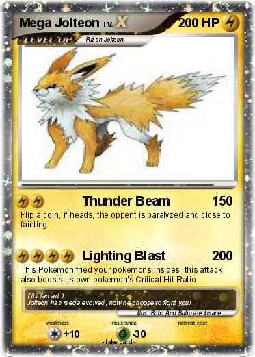 Pokemon Mega Jolteon