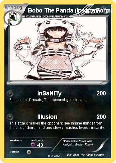 Pokemon Bobo The Panda (Insane Form)