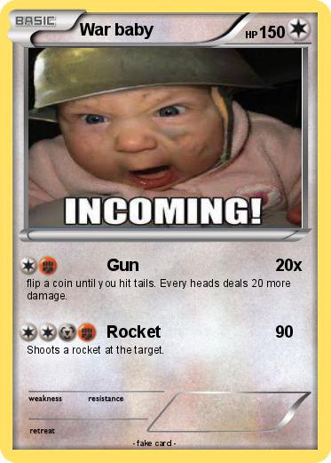 Pokemon War baby