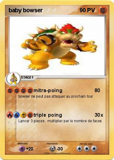 Pokemon baby bowser