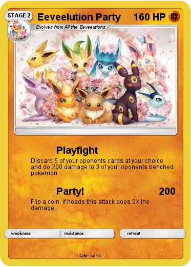 Pokemon Eeveelution Party