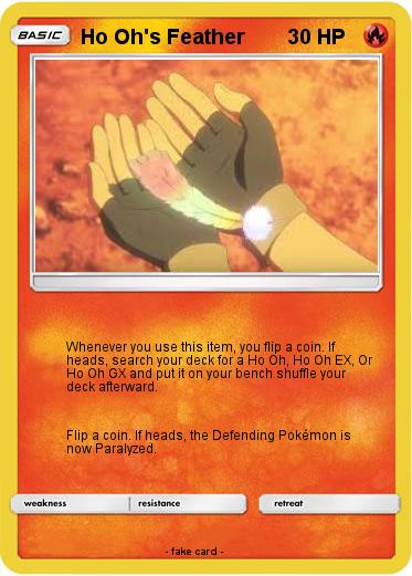 Pokemon Ho Oh's Feather