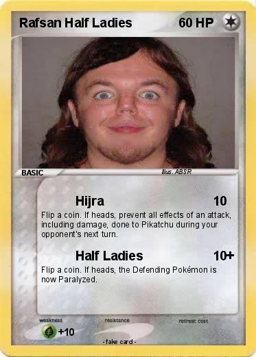 Pokemon Rafsan Half Ladies