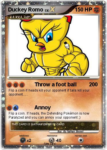 Pokemon Duckey Romo