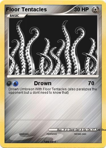 Pokemon Floor Tentacles
