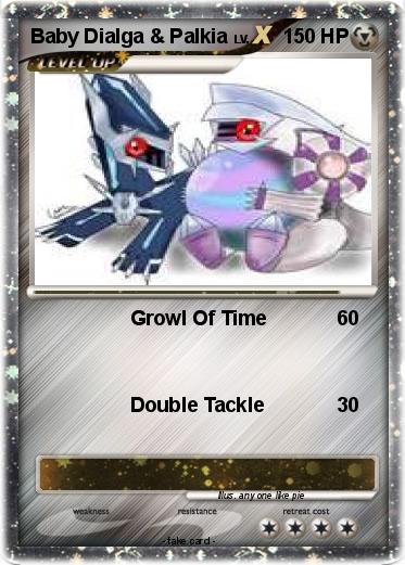 Pokemon Baby Dialga & Palkia