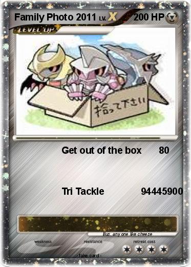 Pokemon Family Photo 2011