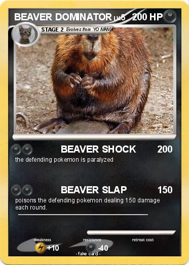 Pokemon BEAVER DOMINATOR