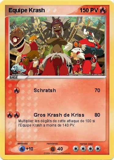 Pokemon Equipe Krash
