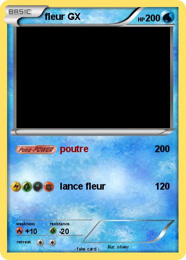 Pokemon fleur GX