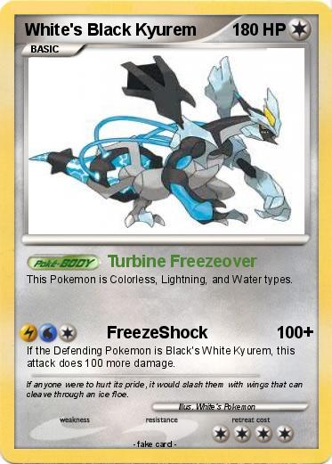 Pokemon White's Black Kyurem
