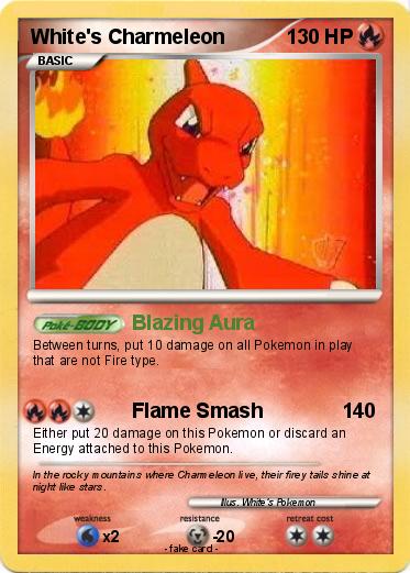 Pokemon White's Charmeleon