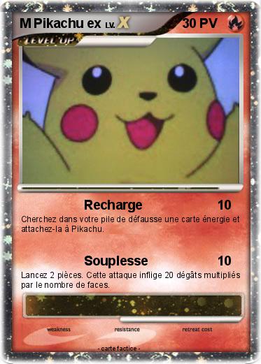 Pokemon M Pikachu ex