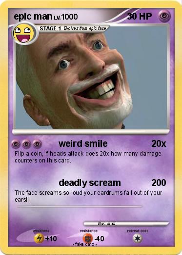 Pokemon epic man