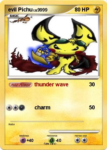 Pokemon evil Pichu
