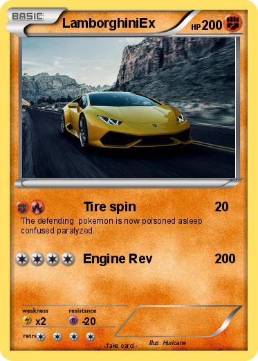 Pokemon LamborghiniEx