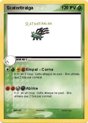 Pokemon Scatortiralga