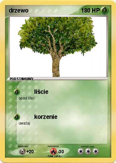 Pokemon drzewo