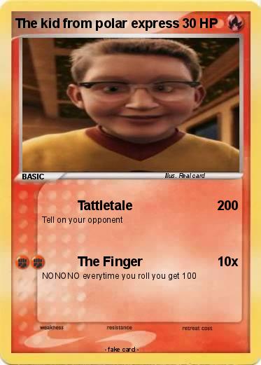 Pokemon The kid from polar express