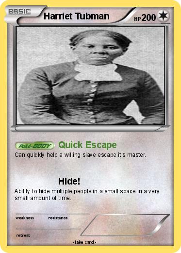 Pokemon Harriet Tubman