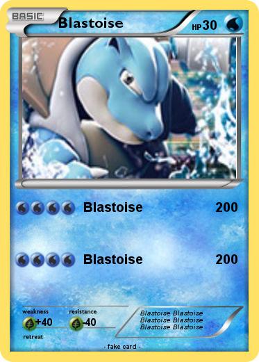 Pokemon Blastoise